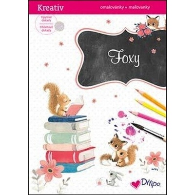 Trblietavé omaľovánky Foxy