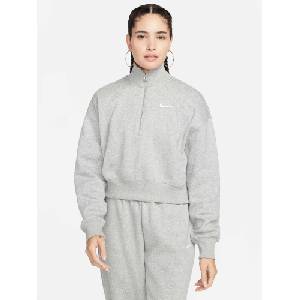 Nike Блуза w nsw phnx flc qz crop - sportdepot - 76,26 лв