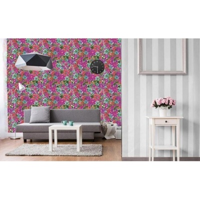 DIMEX ART Луксозна флизелинова тапета цветна цъфтяща поляна