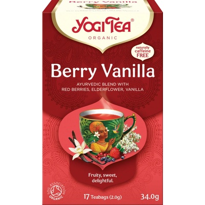 Yogi Tea Bio Berry Vanilka 17 x 2 g
