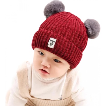 HARAHU Детска шапка lo-21585 - Бордо kp21585 (lo-21585)