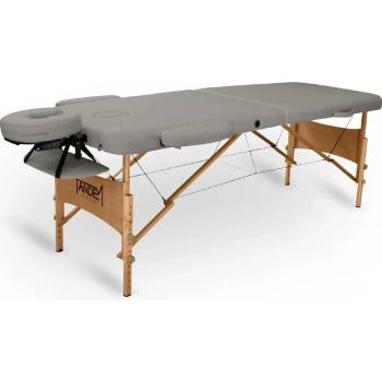 Tandem Basic-2 drevené masážne lehátko Farba: sivá 195*70 cm / 13,1 kg / 13 farieb