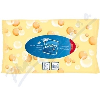 LINTEO Satin Vlhčené ubrousky do kuchyně 40 ks