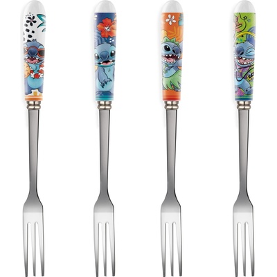 Egan Sada dezertích vidliček Disney Stitch 4 ks
