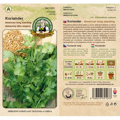 Koriander - American long standing 2g