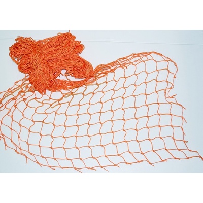 Dekoračná sieť 1x2m, 5cm oko, 2 mm oranžová