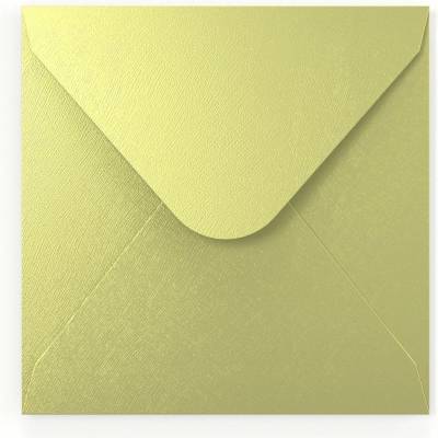 Strukturované obálky s Diamantová klopa - 82 x 113 mm (C7) - Krémová