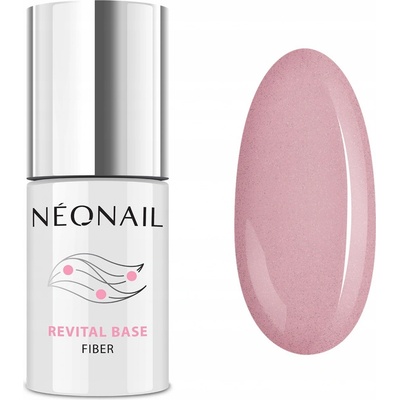 NeoNail Gél lak Revital Base Fiber Blinking Cover Pink 7,2 ml