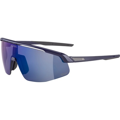 Alpina Очила за колоездене Alpina Turbo Pro Q-Lite Mirror S3 Cycling glasses - Miracle Blue Gloss / Q-LITE Grey / Blue Mirror - размер One Size (205-5217-0211)