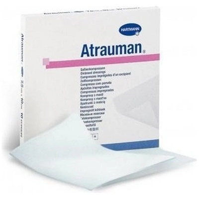 Atrauman 7,5 cm x10 cm sterilny impregnovaný kompres na rany 10 ks