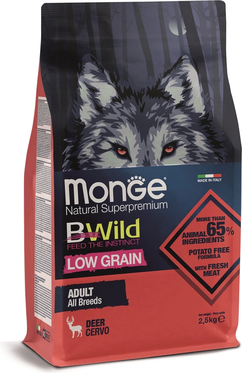 Monge BWild Low Grain アンチョビ 2kg×2 monge bwild low grain all breeds adult jelen 2_5 kg - Heureka.cz