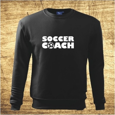 Soccer coach mikina Černá