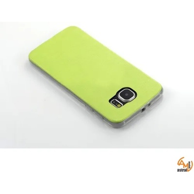 Samsung Силиконов калъф за Samsung Galaxy S6 Edge зелен