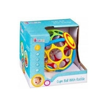 Bam Bam Gumová gule s chrastítkem