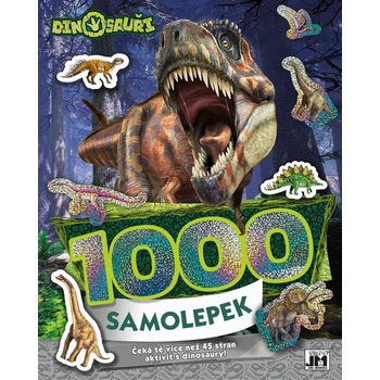 Jiri Models 1000 samolepek Dinosauři