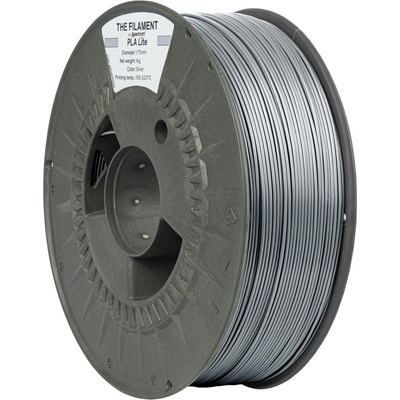 Spectrum The Filament" by Spectrum TF-24234, PLA Lite, 1.75mm, SILVER, 1kg (TF-24234)