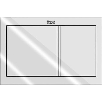 Roca Бутон ps1 за duplo wc s, двоен, хром (a890225301)