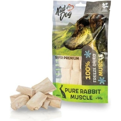 KidDog Super Premium 100 % králičí svalovina sušená mrazem 50 g