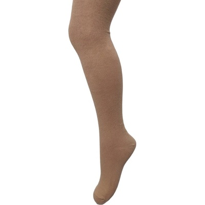 detské pančuchy jednofarebné hnedé