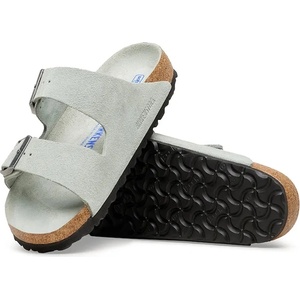 Birkenstock чехли мъжки от велур Arizona