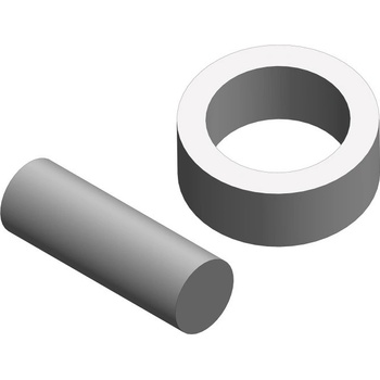 Team Corally Ocelový čep a kroužek prokluzné spojky