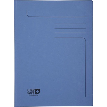Exacompta Папка CleanSafe, картонена, 400 g/m2, 24 x 32 cm, синя, 5 броя (O1070180094)
