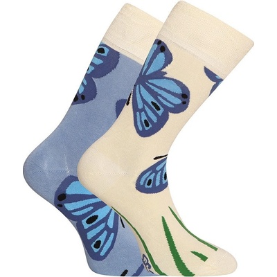 Dedoles Veselé bambusové ponožky Motýľ modrásek DU-SC-RS-CB-1554
