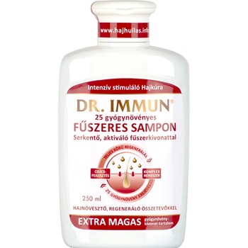 Dr.Immun 25 bylinný stimulačný šampón s extraktom z 9 korení 250 ml