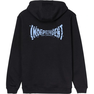 Independent mikina Shattered Span Hood black