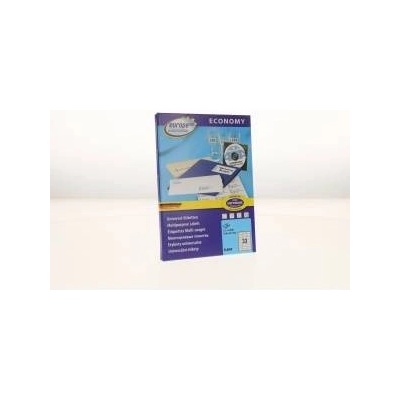 Avery Zweckform Labels Europe100 A4 70x25.4mm white (100)