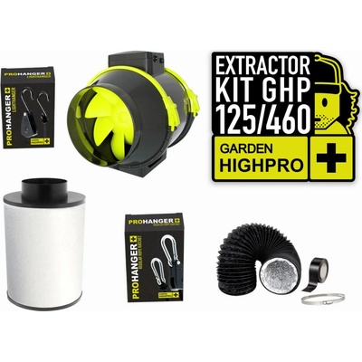 Garden High Pro Extractor kit 125 mm 460 m3/h