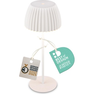Briloner - IP44 with light edge - German Design Award Winner 2025 - 14.5x36.5 cm - White - 7553016 (7553016)