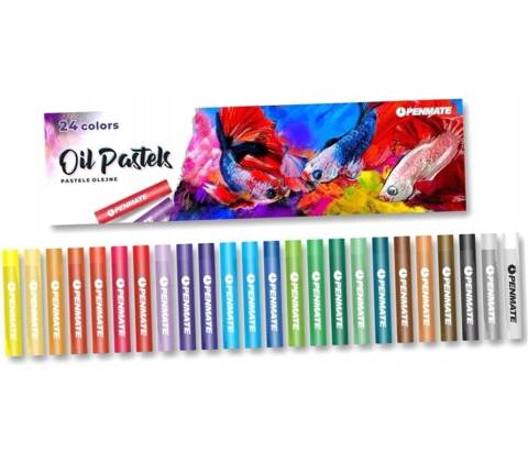 Penmate olejové pastely sada 24 ks