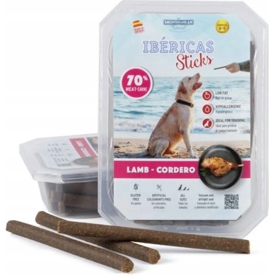 Mediterranean Mäsové tyčinky Natural Ibericas Sticks s príchuťou jahňaciny 800 g