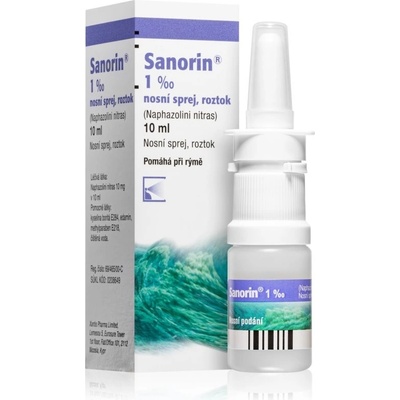 SANORIN NAS 0,5MG/ML NAS SPR SOL 1X10ML