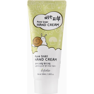 Esfolio Pure Skin Pure Snail krém na ruce se šnečím slizem 100 ml