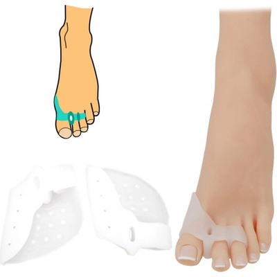 Healmed 767 chránič na hallux s medziprstovým korektorom a návlekom na prsty 2 ks