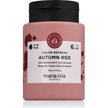 Maria Nila Colour Refresh Боя за коса за жени 100 ml Нюанс 6.60 Autumn Red
