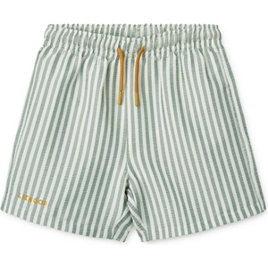 LIEWOOD Детски бордшорт LIEWOOD Kid's Duke Stripe Board Shorts Boardshorts - Stripe Peppermint / Crisp White - размер 128 (EU) (750-2484-0115)