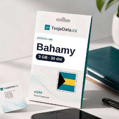 eSIM Bahamy 3 GB / 29 dní - Bahamy PWQAOABDB