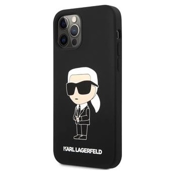 Pouzdro Karl Lagerfeld - Ikonik NFT - iPhone 12/12 Pro - Černé