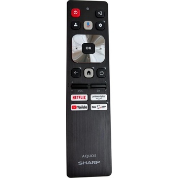 Sharp aquos shw/rmc/0149n - оригинален дистанционен контрол с гласово управление (aquos shw/rmc/0149n)