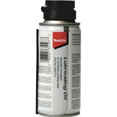 Makita Olej v spreji 100 ml