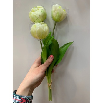 Villeroy & Boch - zväzok tulipánov 3 ks, biela - Artificial Flowers