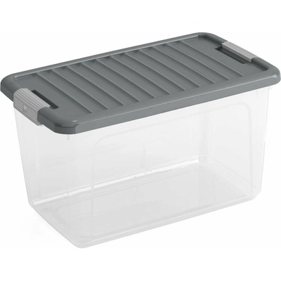 Kis Plastový úložný box s vekom 49 x 30 x 28, 5 cm W box M