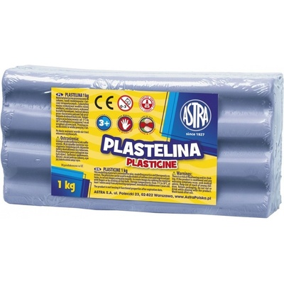 Astra Plastelína 1kg Modrá svetlá