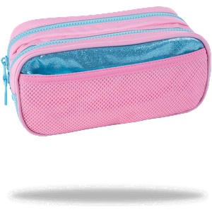 COOLPACK Несесер с два ципа COOLPACK Duke BLUE