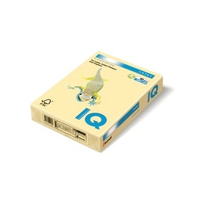 Barevné papíry IQ Color BE66 A4 120 g vanilková balení 250 lst.