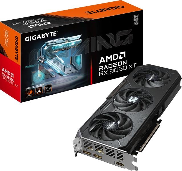GIGABYTE RADEON RX 9060 XT GAMING OC 16GB GDDR6 128bit (GV-R9060XTGAMING OC-16GD)
