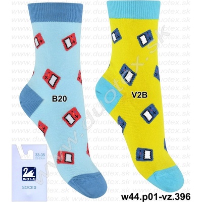 Wola Vzorované ponožky w44.p01 vz.396 B20